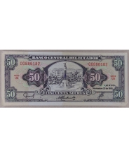 Эквадор 50 сукре 1988 арт. 2389